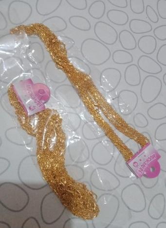 Plain golden chain pack of 12