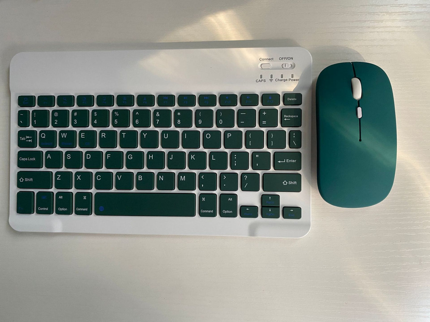 For table PC Bluetooth keyboard Android apple universal mobile wireless Bluetooth backlit keyboard mouse set