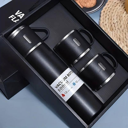 Hot And Cold, Vacuum Flask Set.500ml
