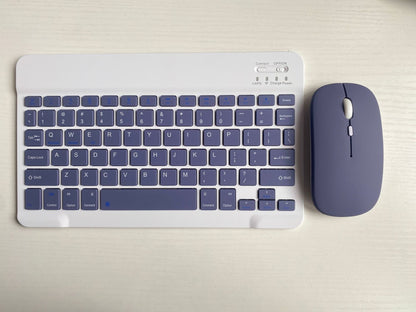 For table PC Bluetooth keyboard Android apple universal mobile wireless Bluetooth backlit keyboard mouse set