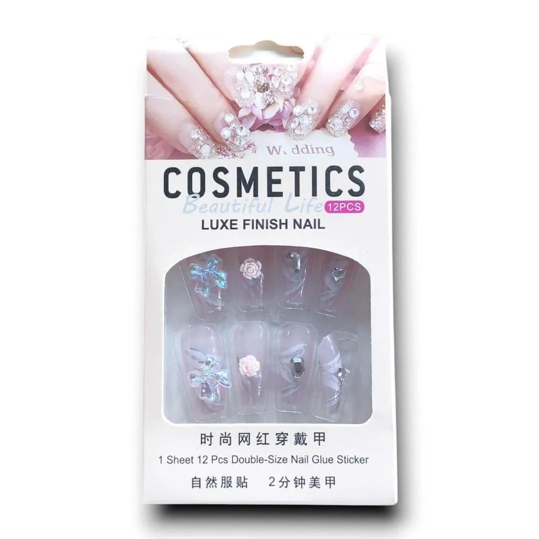 Stylish acrylic fake nails