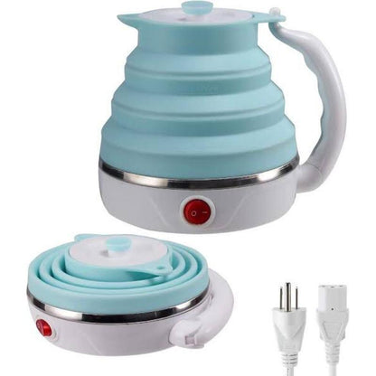 Electric kettle 600ml easy use for travel foldable.