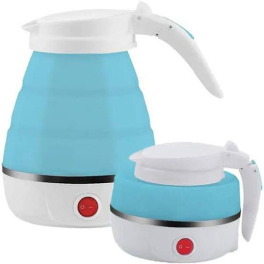 Electric kettle 600ml easy use for travel foldable.